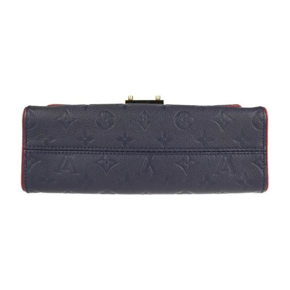 Louis Vuitton Saint Sulpice PM Shoulder Bag Monogram Implant Marine Rouge - Picture 4 of 9